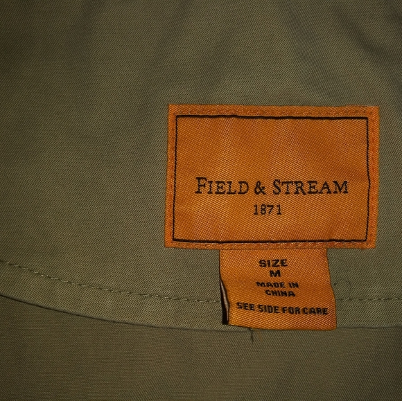 Field & Stream | Khaki Bomber Jacket Size Med - Picture 9 of 14